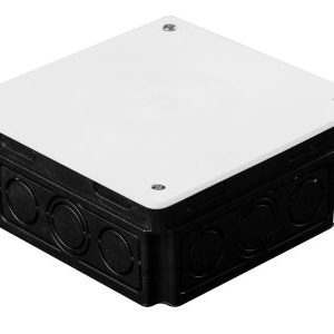 Junction-box, flush-mounted with cover 100x100mm