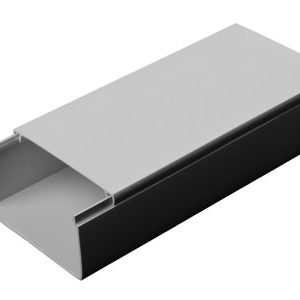 Cable trunking with removeable cover 50x32mm white 3m