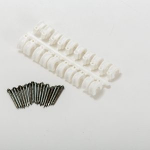 Flat cable clips 8mm